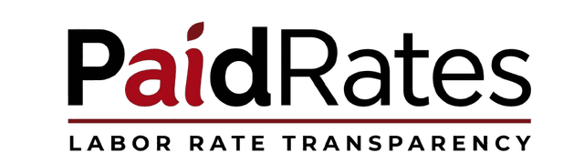 PaidRates — Upload · Verify · Report.